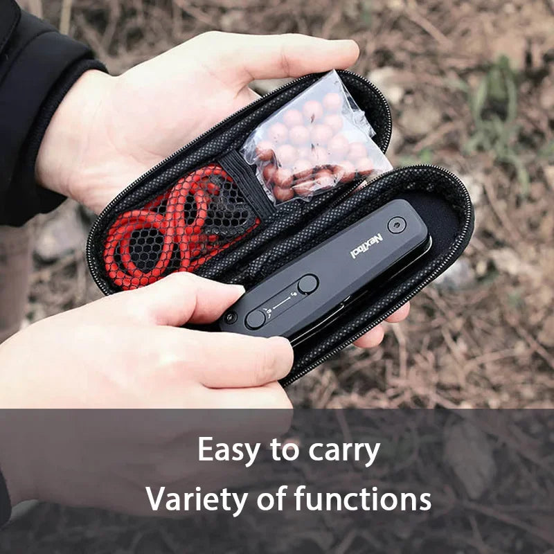 Outdoor Multifunctional Slingshot Bow Folding Knife Compact Portable Survival Knife Metal Competitive Self-Defense Portable Hunt