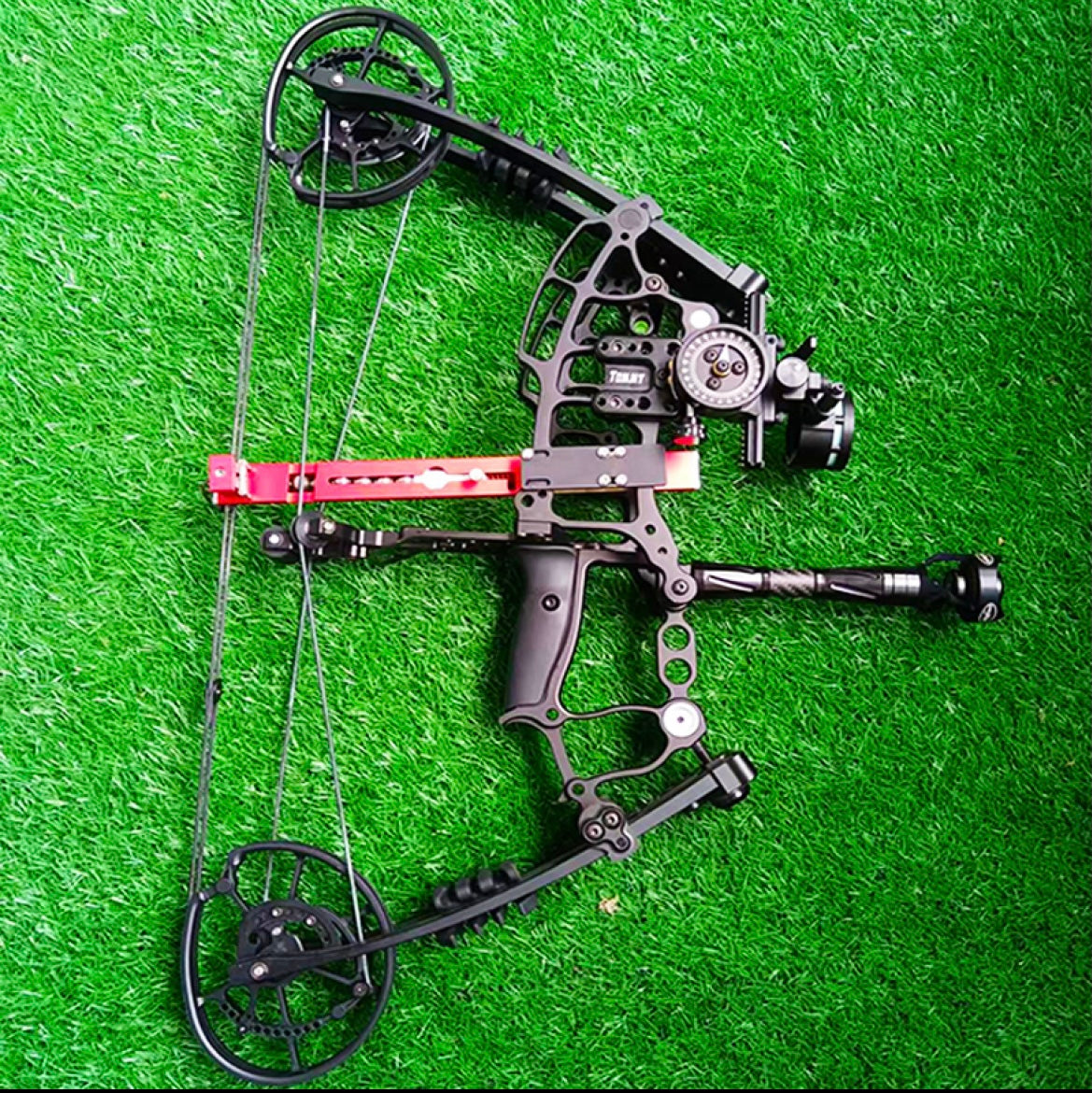 30-65 pound compoundbow bead continuously fires the compound bow steel ball compound bow