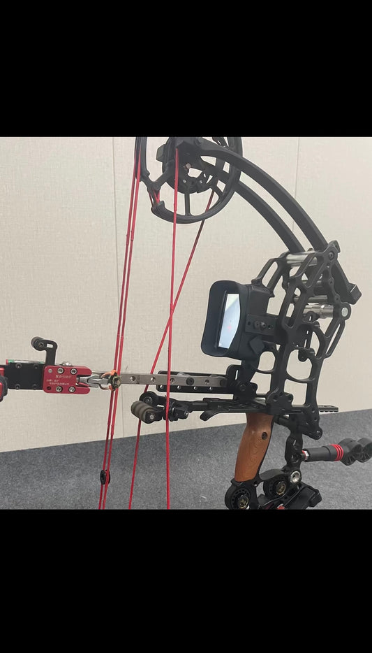 Novice auxiliary rod night vision compound bow