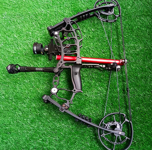 30-65 pound compoundbow bead continuously fires the compound bow steel ball compound bow