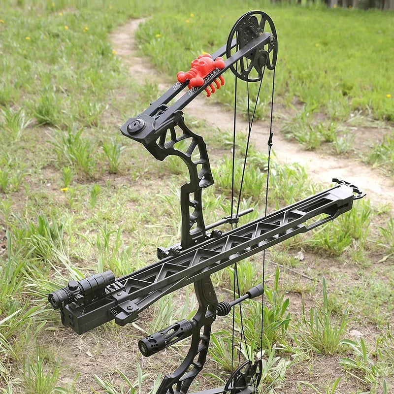 Archery Arrow Track Compound Bow Recurve Bow Arrow Launcher 6pcs Pure Carbon Arrows For Hunting Shooting Launching Orbital