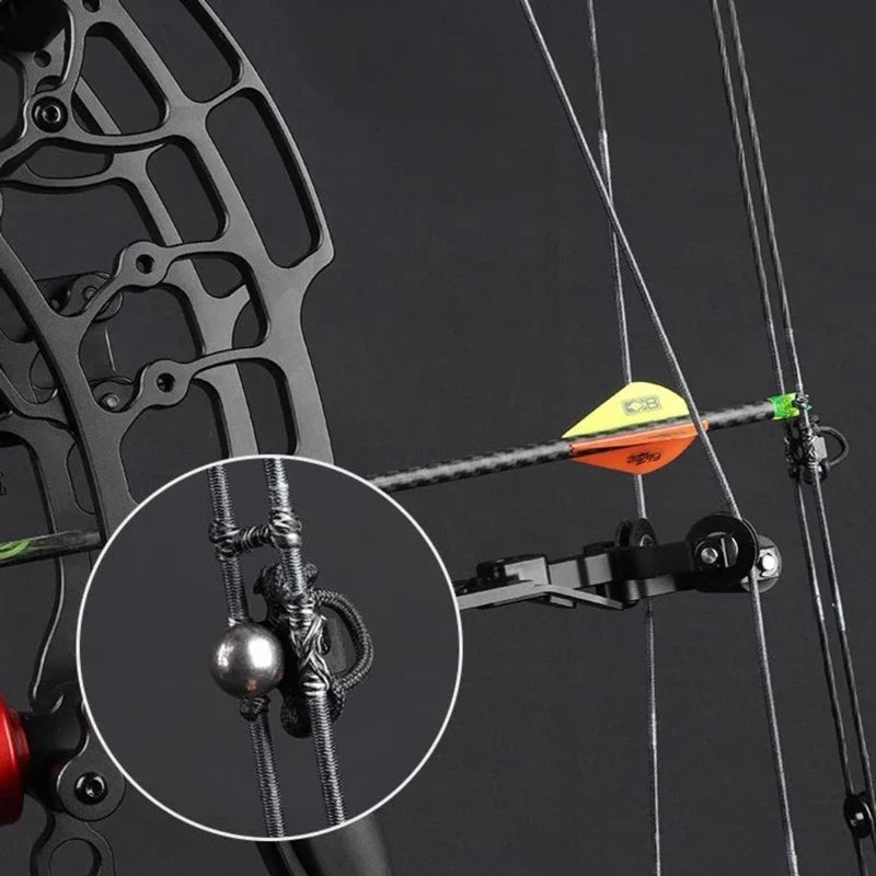Compound Bow 30-70lbs Weight Adjustable Draw Archery Sets  Steel Ball Shooting Left Right Hand Hunting Bows Adults Beginners Kit