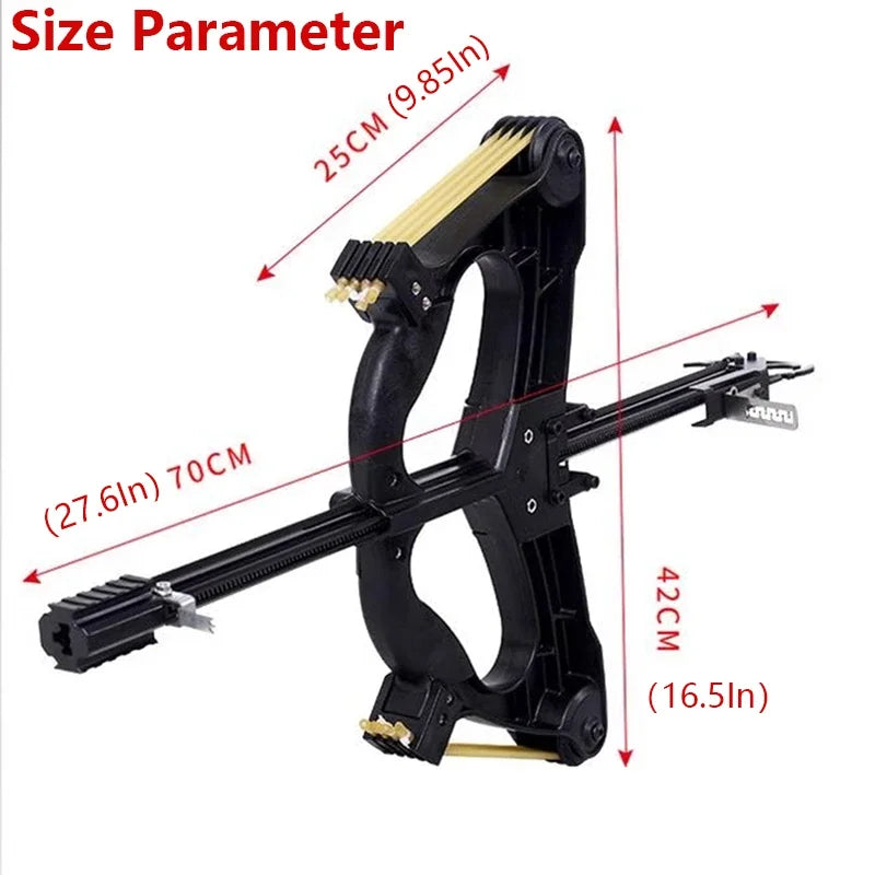 60LBS Laser Aiming 40 Series Compound Bow Multi Strand Rubber Band Pulley Bow Outdoor Hunting and Shooting Slingshot Tools